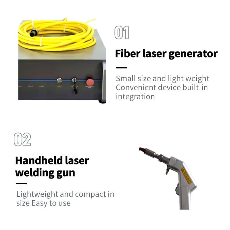 Máquina de Solda Laser Portátil Multiprocesso 150A Proteção Térmica Ref.:14550