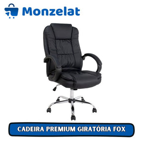 Cadeira Premium Giratória Fox Office C300 - (Oferta de Aniversário)