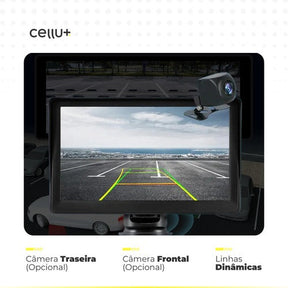 CarPlay® - Central Multimídia Portátil 7" Wireless Pro