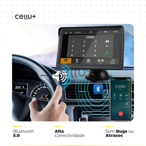 CarPlay® - Central Multimídia Portátil 7" Wireless Pro