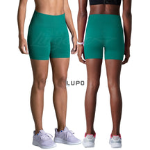 5 Shorts LSport Lupo Sem Costura Basic Cos Com Borda Interna Com Silicone Compressao Fitness