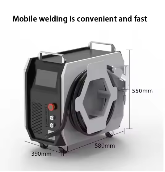 Máquina de Solda Laser Portátil Multiprocesso 150A Proteção Térmica Ref.:14550