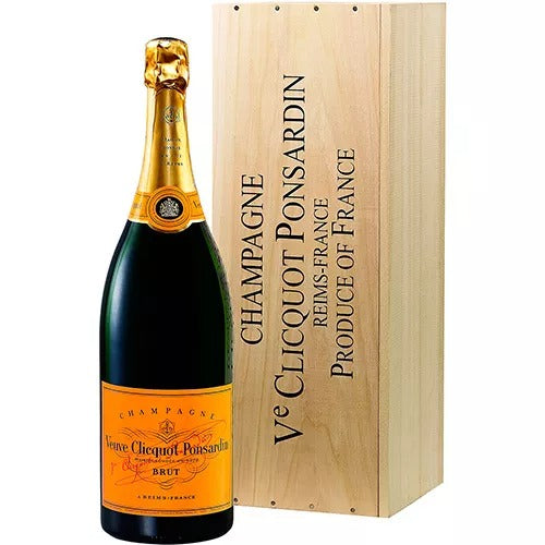 Jeroboam Veuve Clicquot Brut 3L - Caixa de Madeira