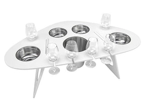 Mesa Portátil Gourmet ( todos os acessórios de inox como presente )